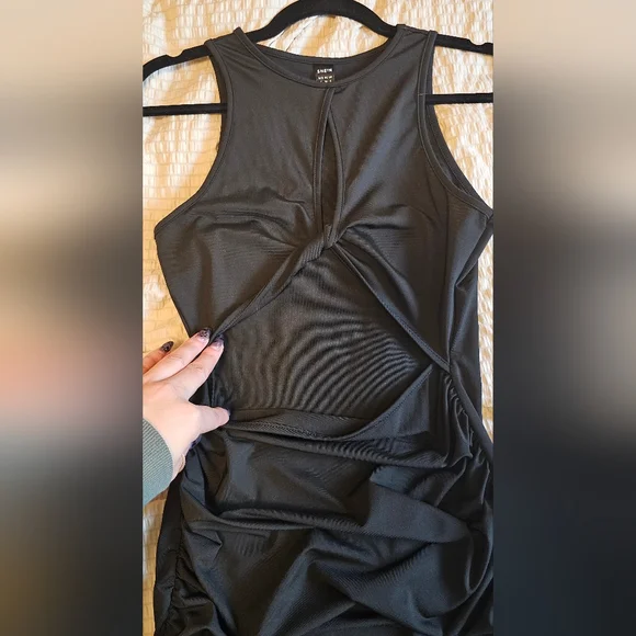 SHEIN - Black Cutouts Bodycon Dress - Picture 3 of 7